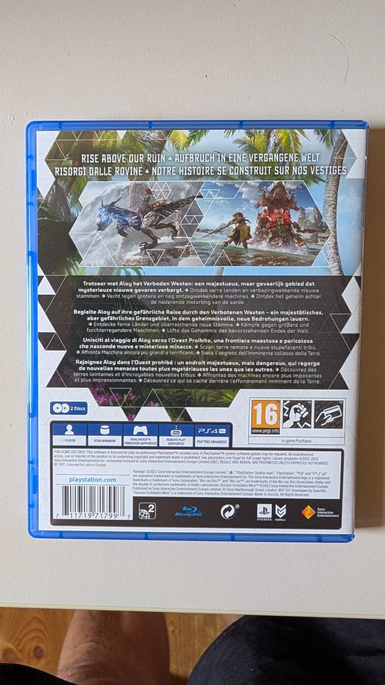 Spiele: (PS4) Horizon Forbidden West – Gebraucht aus Buchrain von HejaBVB 1