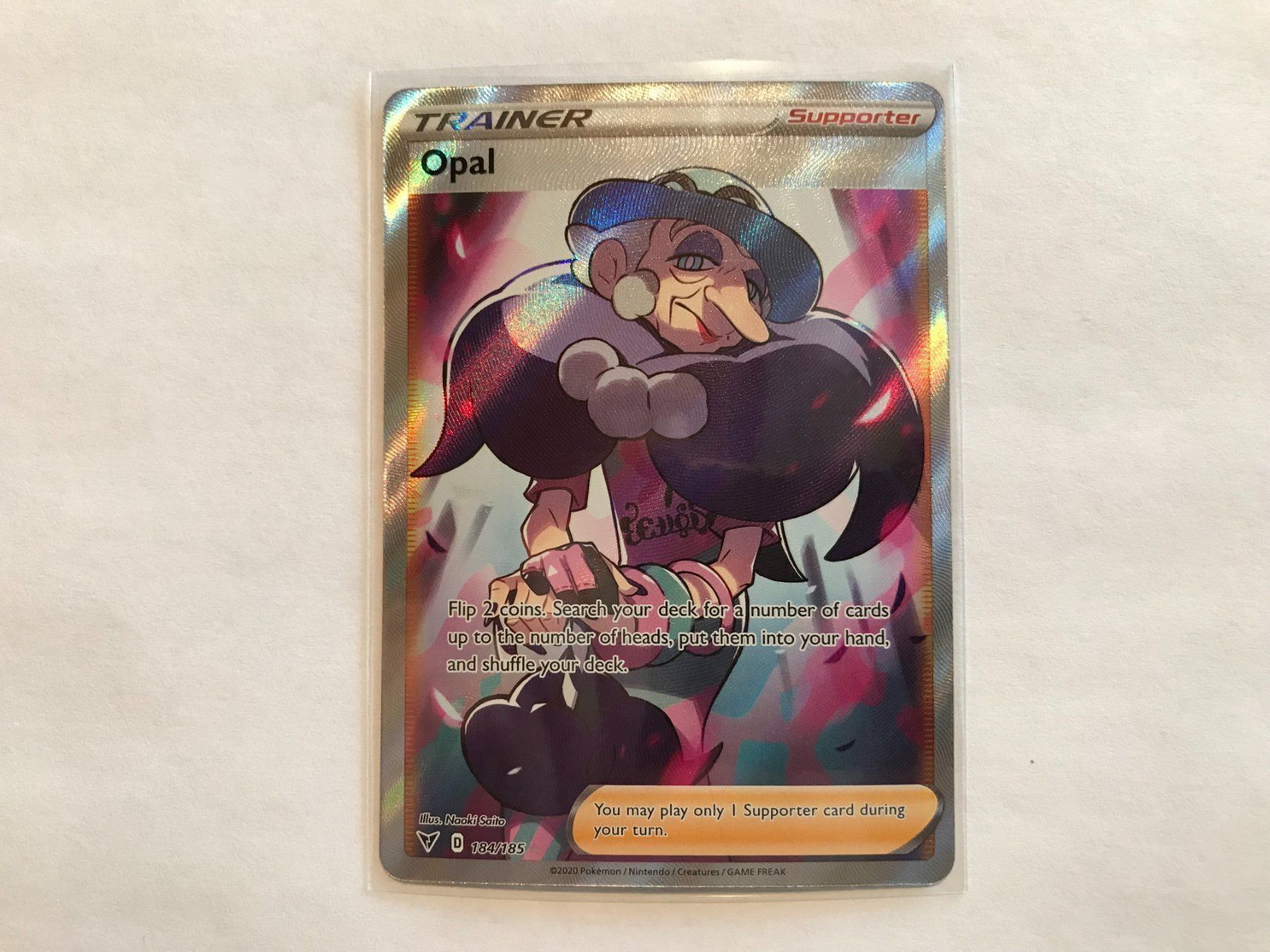 Pokémon Carte collezionabili: Trainer Opal FullArt EN – Nuovo (secondo la descrizione) da Hagendorn venduto da Pokecollectorch