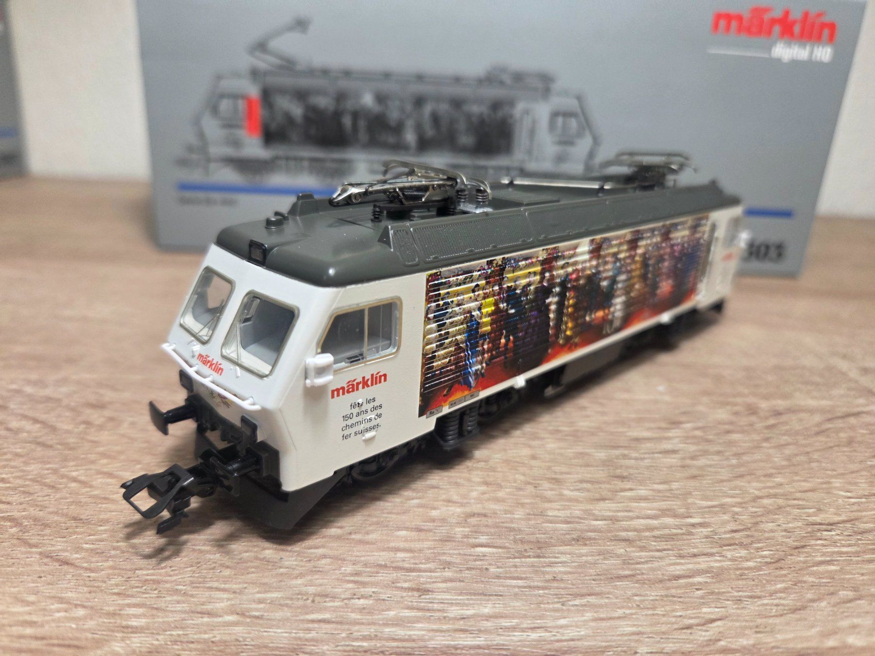 Märklin Modelleisenbahnen: Märklin 37303 E-Lok Re 446 SBB Digital H0 – Gebraucht aus St-Aubin-Sauges von Lo_Go 2