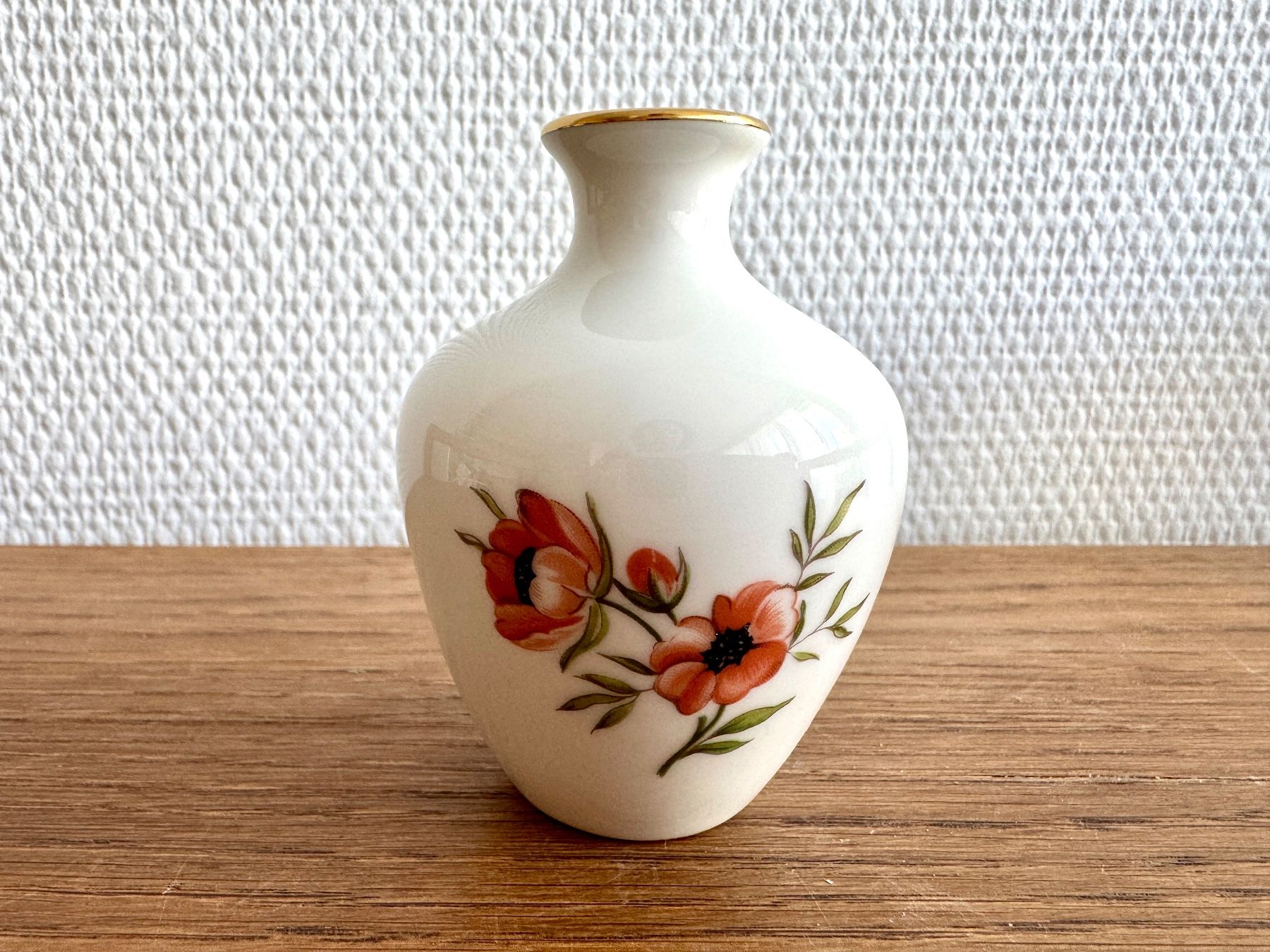 Royal Copenhagen Vasi & Recipienti: Royal Copenhagen Mini Vase mit Blumenmuster – Usato da Egg b. Zürich venduto da chantilly-lace