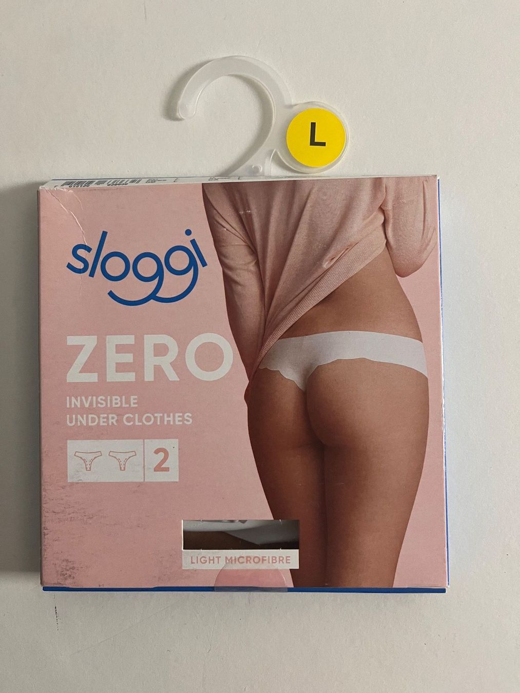 Sloggi Altra biancheria intima: SLOGGI, ZERO Microfibre Hipstring, Grösse L, 2 Stück Weiss – Nuovo e nell'imballaggio originale da Rudolfstetten venduto da gst_g7xl