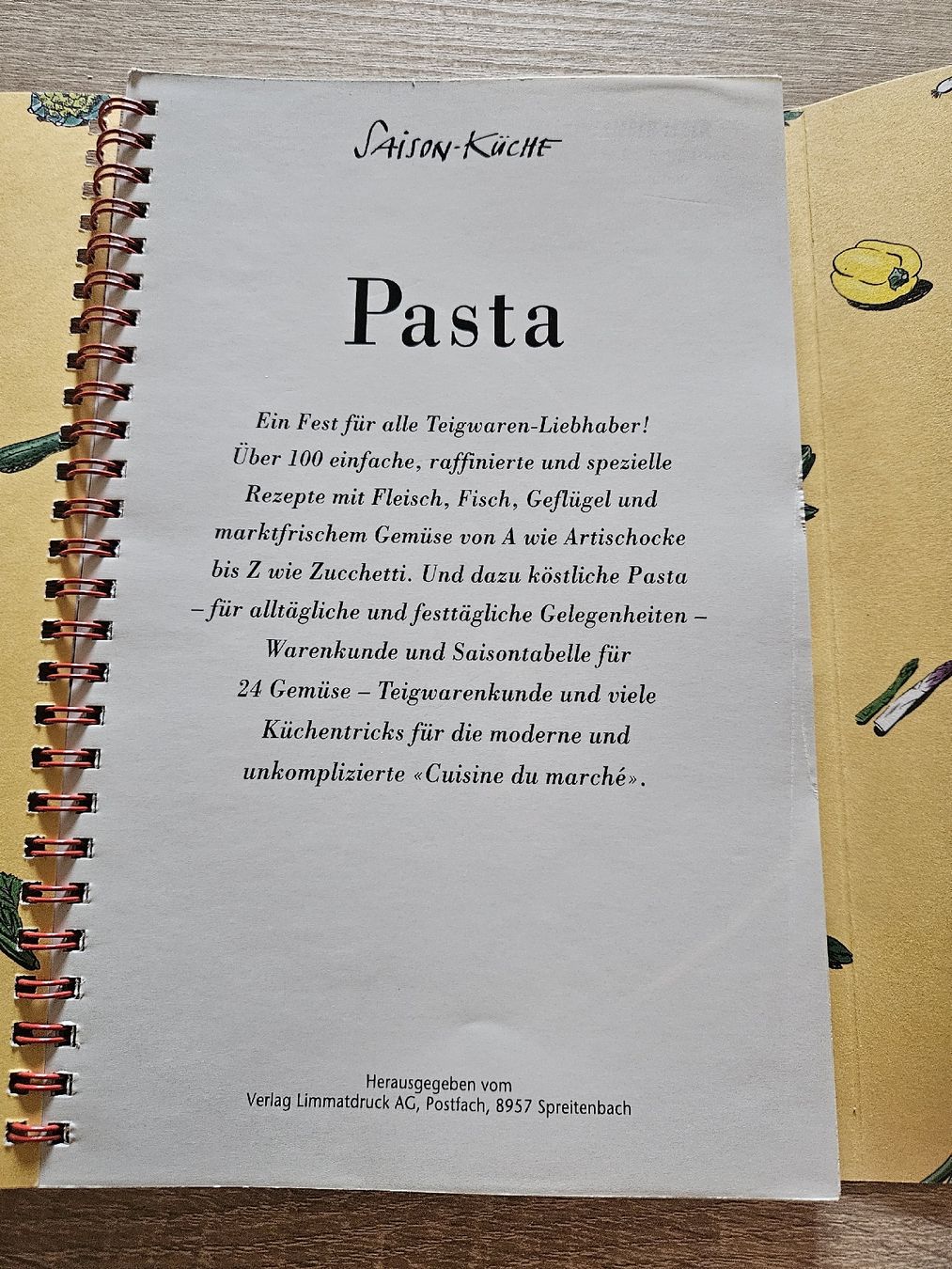Libri: Kochbuch Saison-Küche Pasta – Usato da Ebikon venduto da SecondChance_byM 1