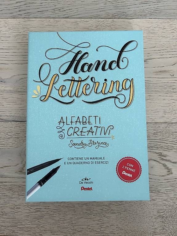 Libri: Hand lettering manuale e quaderno per esercizi – Usato da Gentilino venduto da ver_n6bc