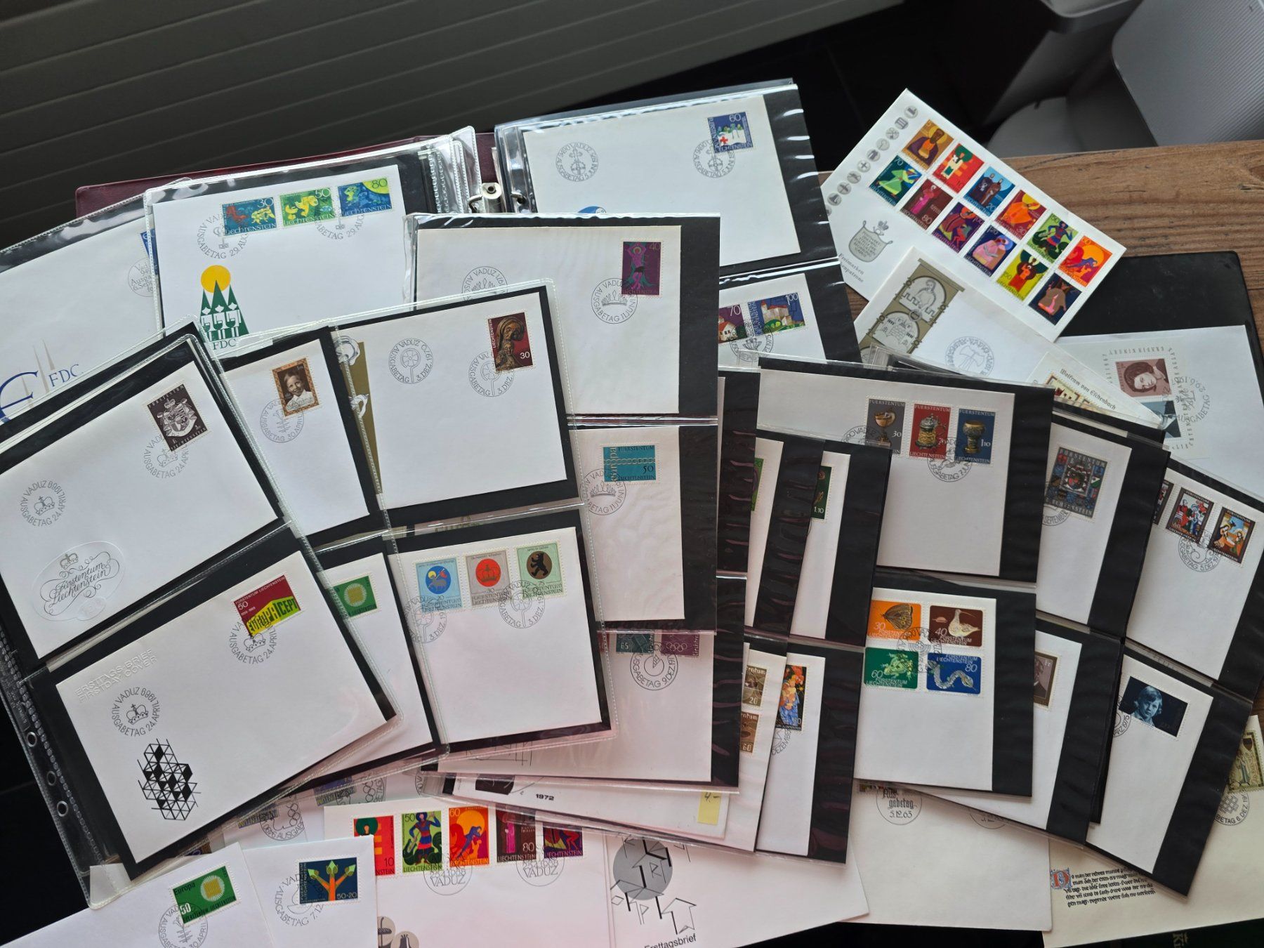 Tutti i francobolli: FL Lot FDC Briefe Liechtenstein – Usato da Küsnacht ZH venduto da Hitch1 3