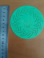 Lattice Folding / Gitter Falten - Metal Schablone (Lacé 3)