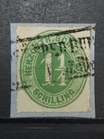 Schleswig-Holstein Mi-Nr. 4 gestempelt Briefstück