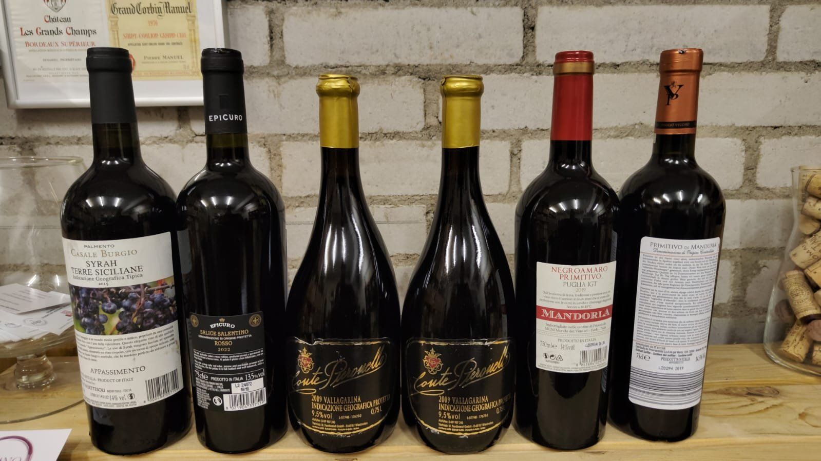 Vino: 6 Flaschen Wein aus Italien – Nuovo (secondo la descrizione) da Münchenstein venduto da wusmarino 1