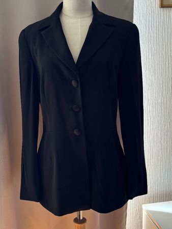 Blazer ALBERTO FABIANI noir coupe cintrée