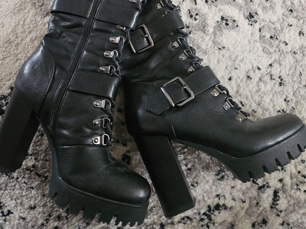 Suchergebnis Auf Für: Stiefel Damen Schnallen