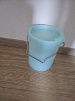 Seau en plastique bleu clair - solide 3 litres