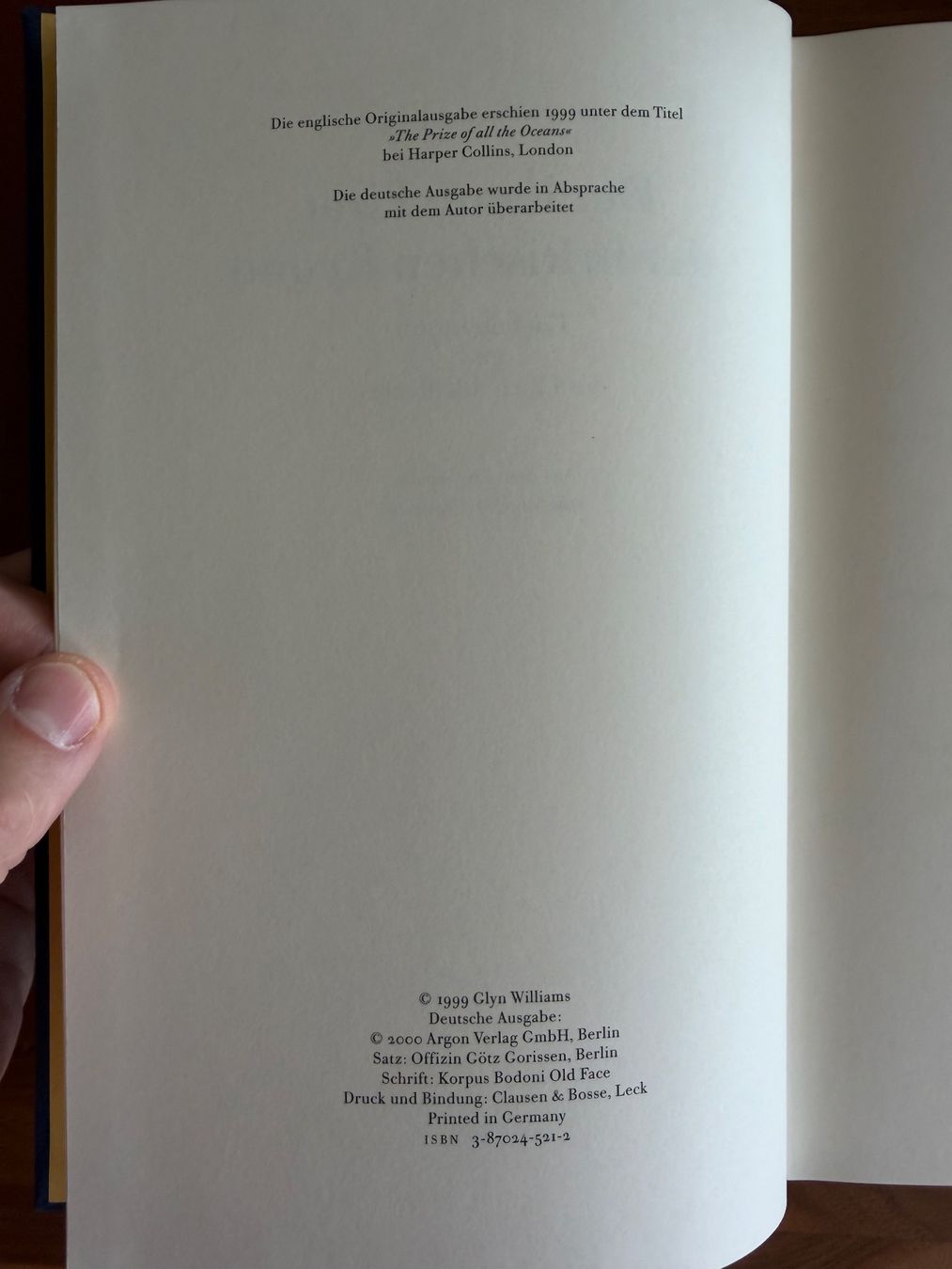 Libri: Buch: Der letzte Pirat der britischen Krone – Usato da Ennetbaden venduto da miboo 2
