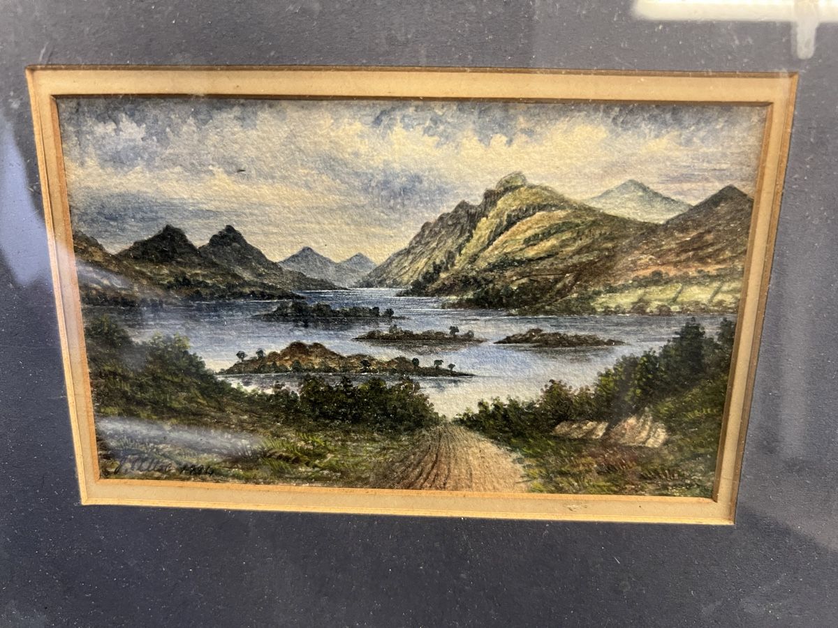 Gemälde: TABLEAU ANCIEN SIGNE ET DATÉ 1884 – Gebraucht aus Genève von Qanil77 1