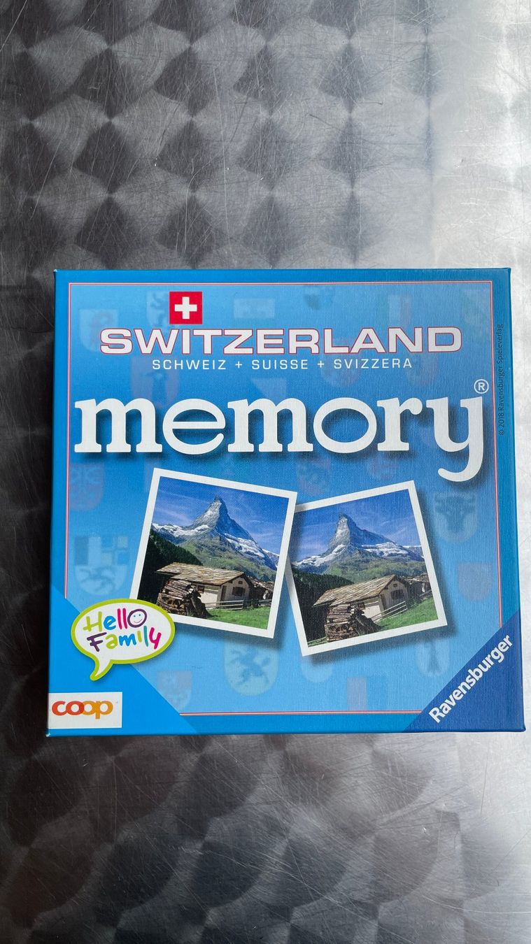 Spiele: Ravensburger Memory Schweiz Spiel 48 Karten – Neu (gemäss Beschreibung) aus Glattfelden von cybermaxx