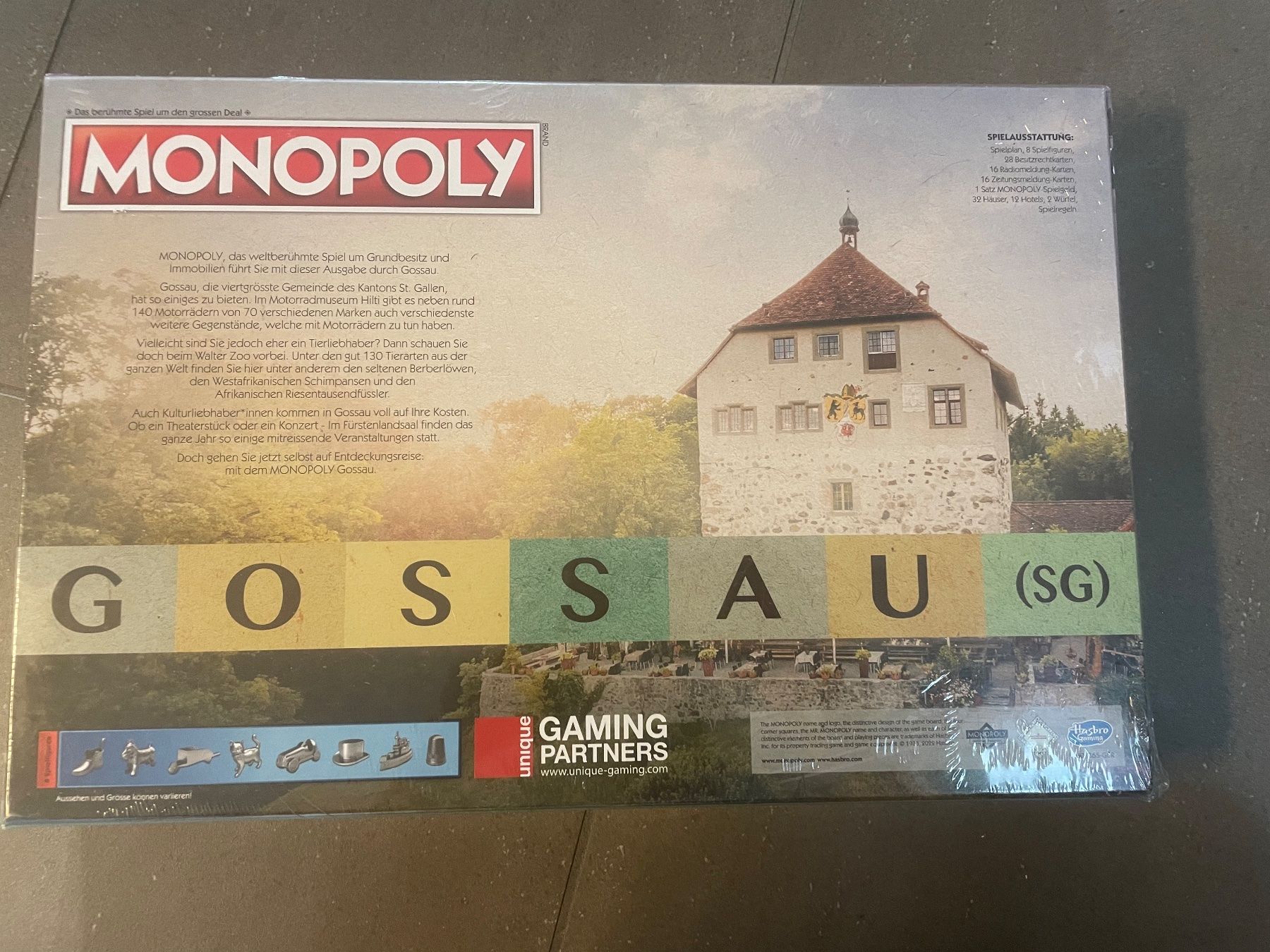Giochi: Monopoly Gossau NEU – Nuovo e nell'imballaggio originale da Busswil venduto da billib 1