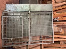 Zwinger Elemente für 2 Boxen zum selber bauen