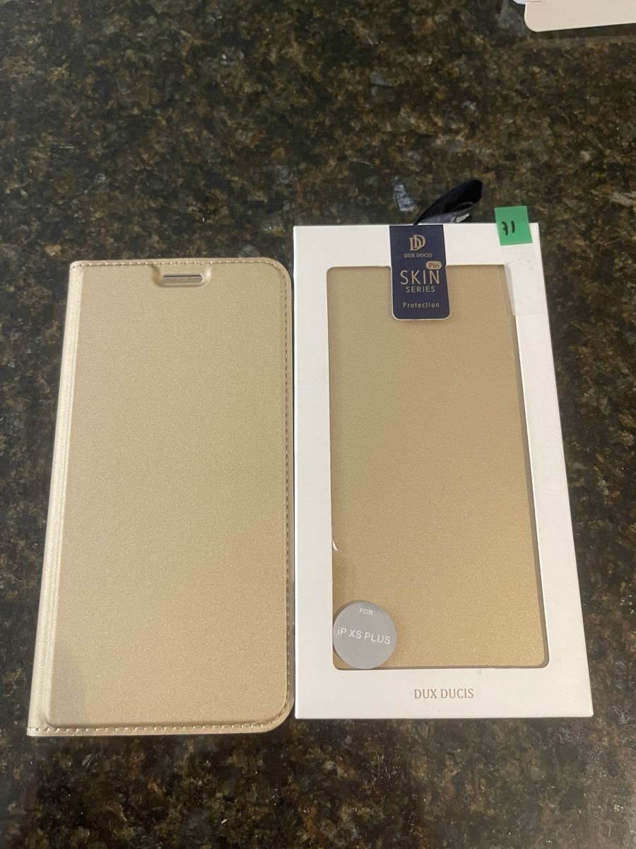 Apple Cover & Protezioni schermo: DUX DUCIS iPhone XS Plus Hülle Gold NEU – Nuovo e nell'imballaggio originale da Wohlen AG venduto da abaci 3