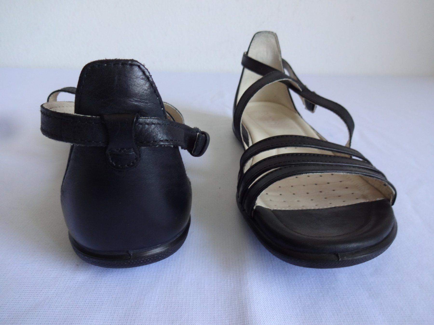 Ecco Scarpe da donna: * ECCO * Echtes Leder Schwarze Sandalen – Usato da Frauenfeld venduto da Riaa 2