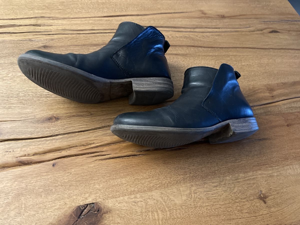 Scarpe da donna: Damen Lederstiefelette – Usato da Zufikon venduto da lea050 1