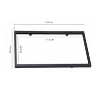 2 DIN Autoradio Android Blende Zierblende Rahmen Autoradio
