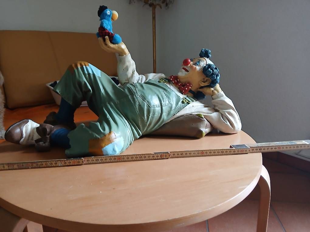Statuette: Clown mit Globy – Usato da grenchen venduto da andrea47