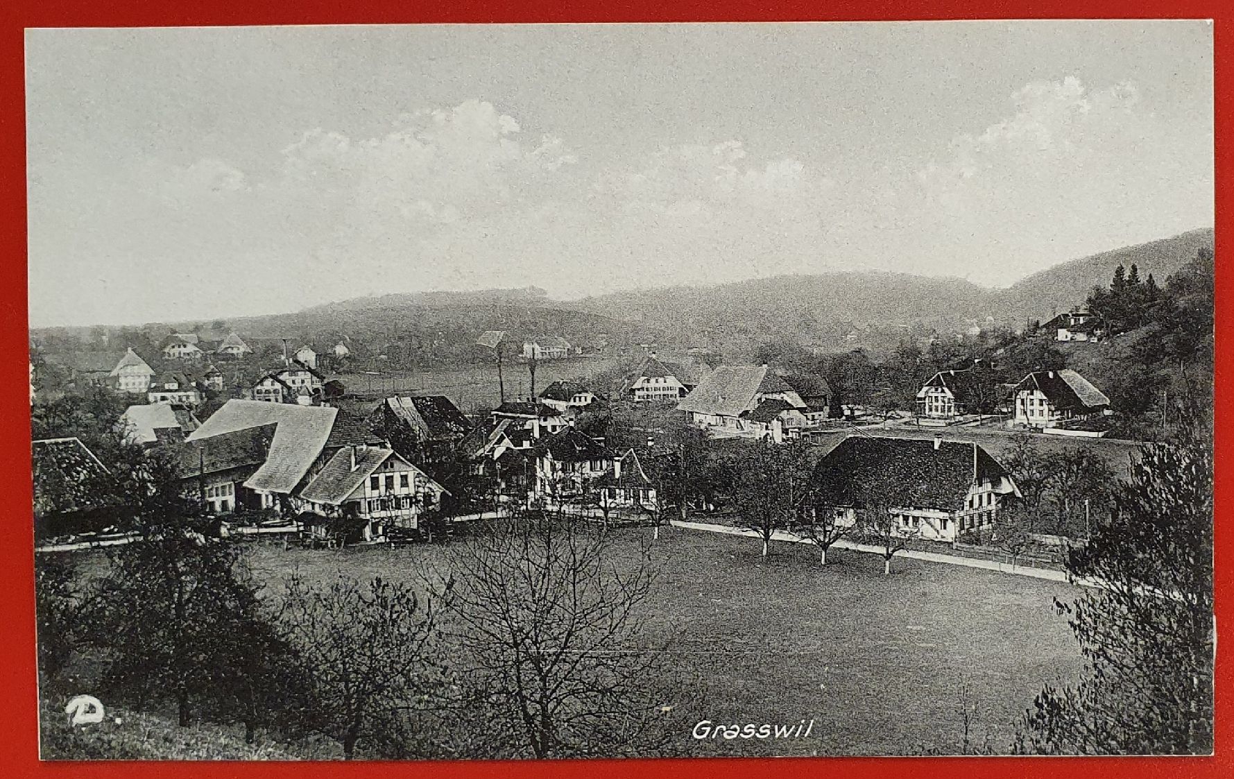 Cartoline postali: Grasswil - Dorfansicht – Usato da Kreuzlingen venduto da Rschweiz1