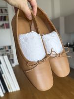 Ballerinas Aeyde Leder hellbraun Grösse 37 guter Zustand