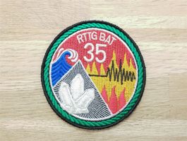 Badge Rttg Bat 35 grün