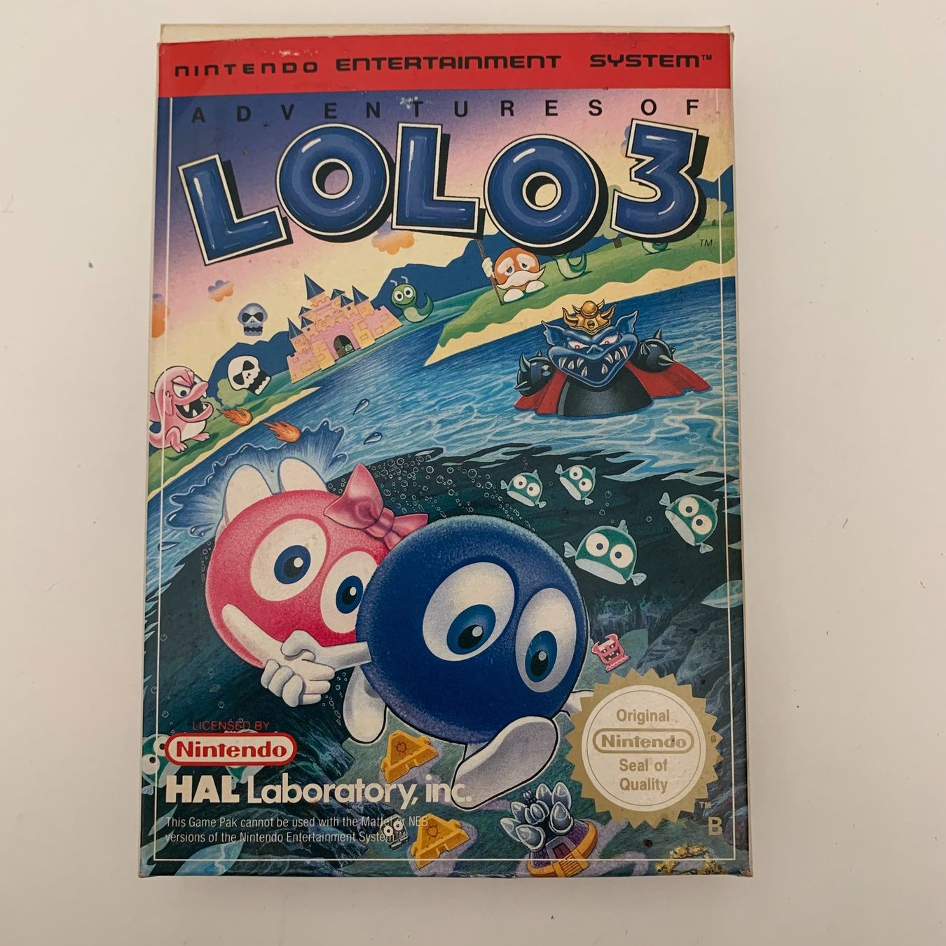 Nintendo Giochi: Lolo 3 - NES - OVP – Usato da Zürich venduto da Mephisto87