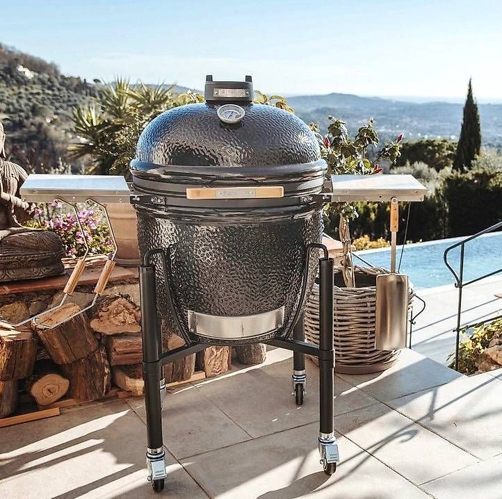 Grills: Barbecue Kamado Monolith One 66 avec Chariot – Gebraucht aus Lausanne von UniDecoCasa 2
