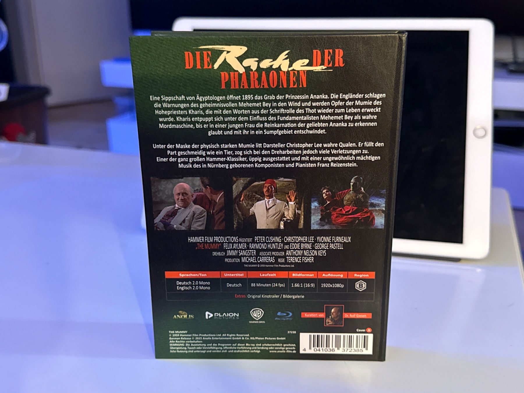 Tutti i DVDs: Die Rache der Pharaonen Mediabook Vergriffen – Nuovo (secondo la descrizione) da Allschwil venduto da meeresperle 1