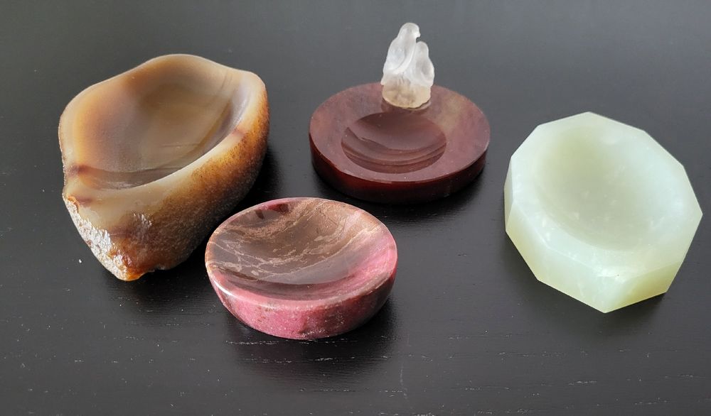 2er Set Schüsseln Für Schlüssel & Schmuck - Elegante Ablage Schale Für Flur & Eingangsbereich 18x10cm