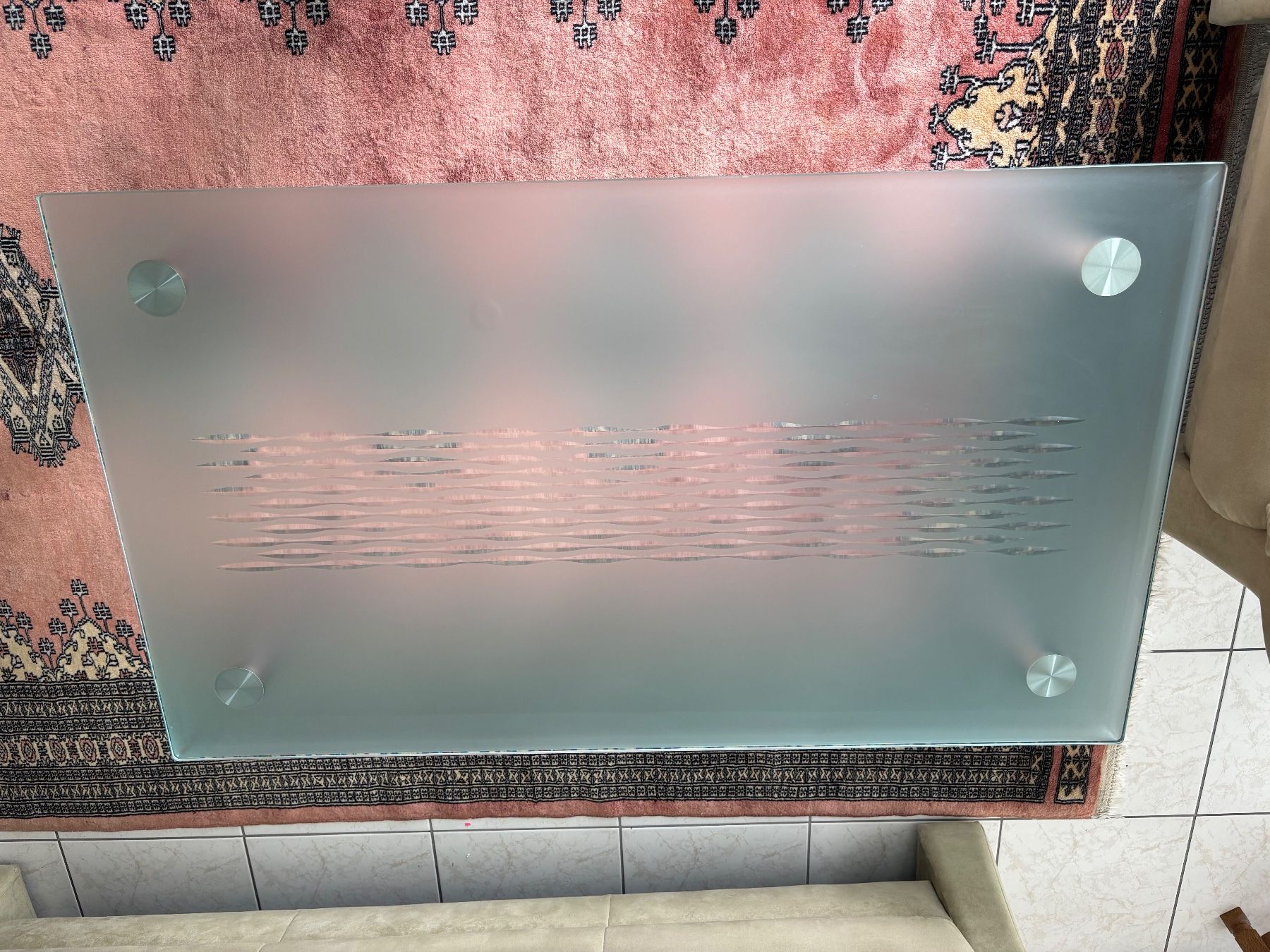 Tische: Glastisch – Gebraucht aus Thun von Andlen 1