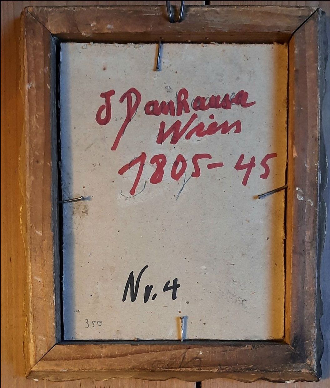 Dipinti: Fesselndes Porträt von Josef Danhauser – Usato da Basel venduto da PAUL_ART 2