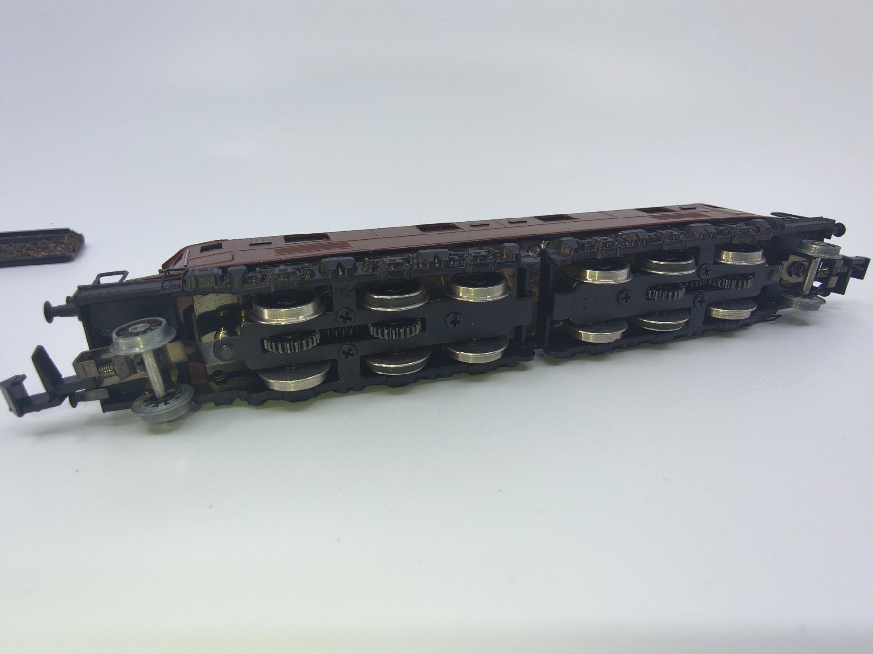 Lemaco Modellini di ferrovie: Lemaco Ae 6/8 204, braun, Analog – Usato da Wangs venduto da mobacom 3