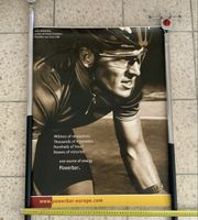 Lance Armstrong Powerbar Poster, selten, Top Zustand!