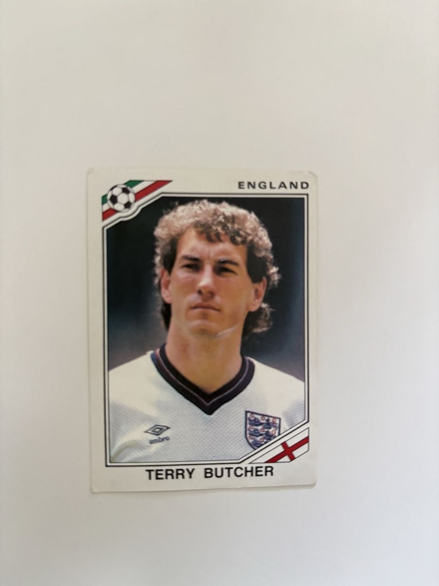 Panini Cartes à collectionner: Carte de collection Terry Butcher Angleterre MEX86 Panini – Neuf avec emballage d'origine à Colombier NE par mickeymaus02