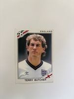 Carte de collection Terry Butcher Angleterre MEX86 Panini