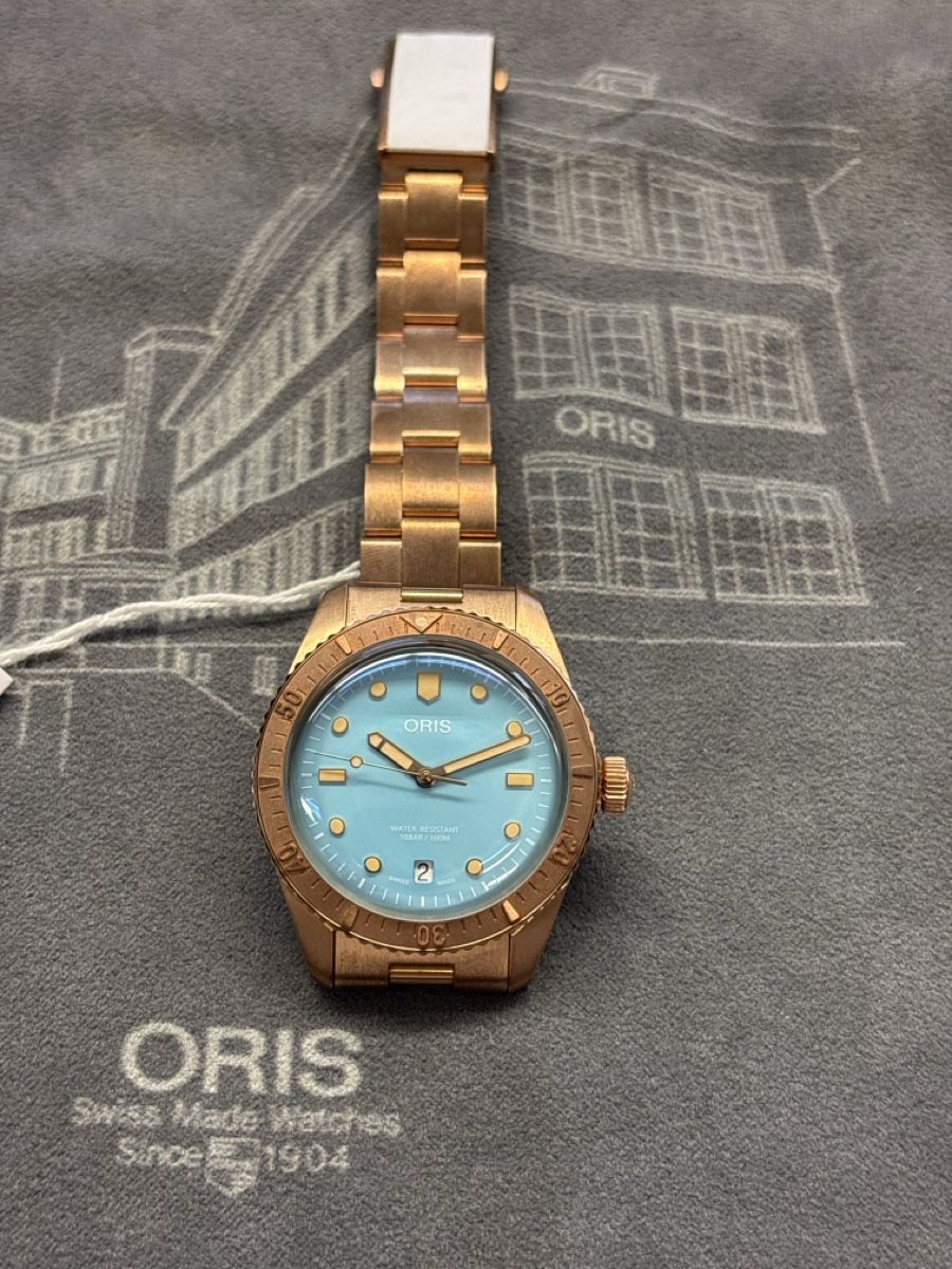 Oris Uhren: Oris Divers Sixty-Five Bronze Watch Neu – Neu (gemäss Beschreibung) aus Zermatt von Wega.Boutique 3