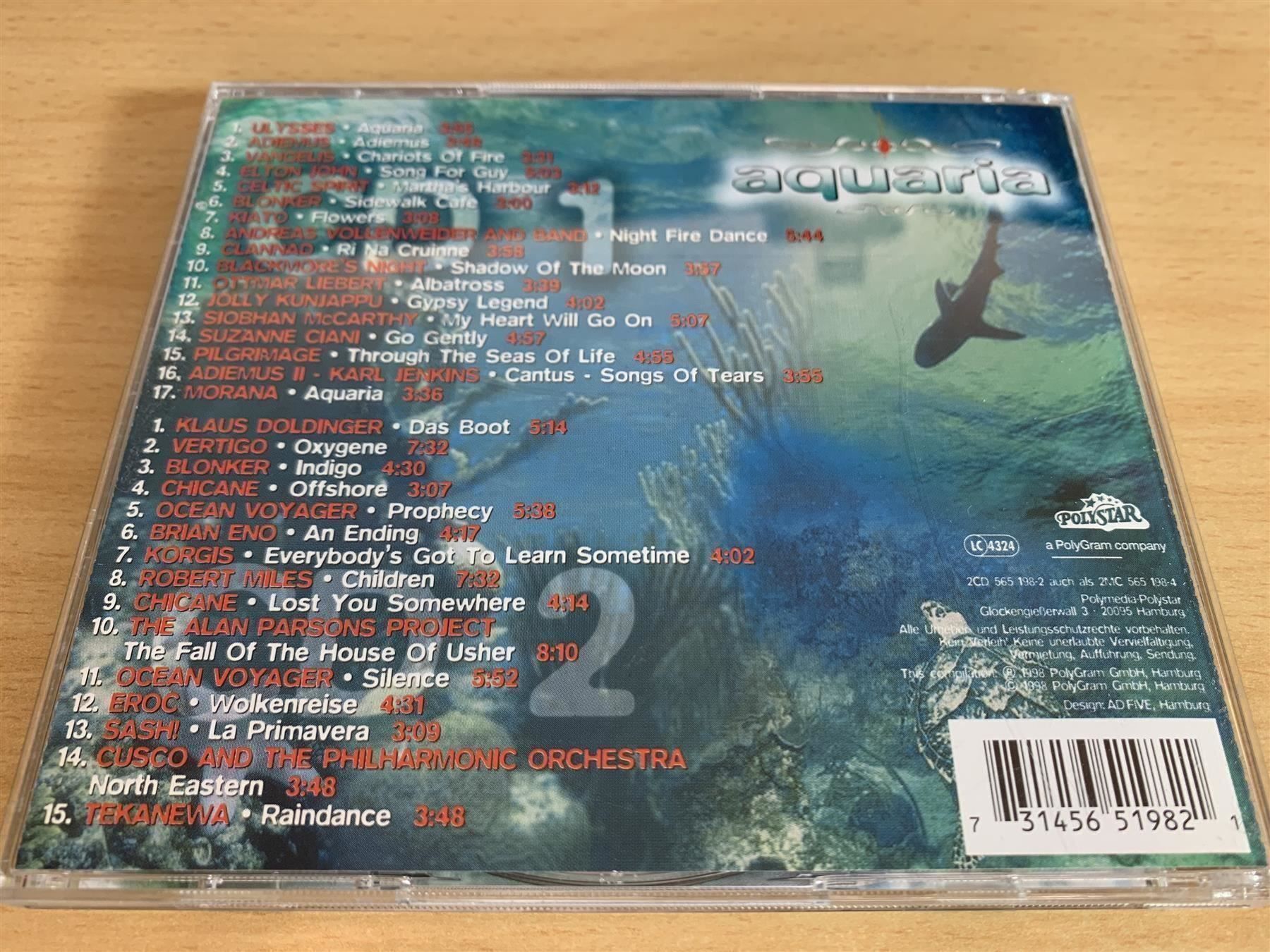 CD: Various Artists - Aquaria - 2 CD – Usato da Rikon im Tösstal venduto da Alpenmutz 1
