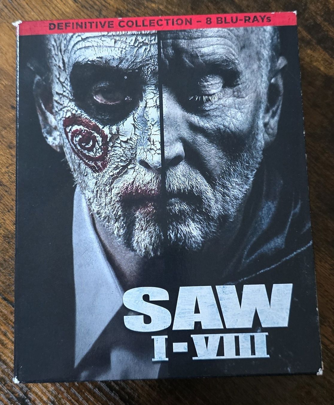 Tutti i DVDs: Saw 1 - 8 definitive collection - BluRay – Usato da Mollis venduto da TobiNix