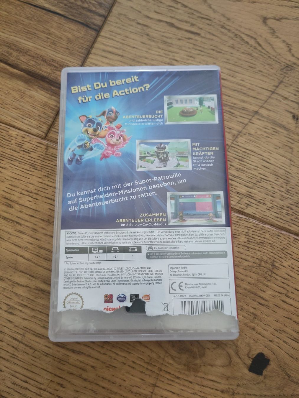 Nintendo Giochi: Jeu Switch Paw Patrol – Usato da Fribourg venduto da Perpignan66 2