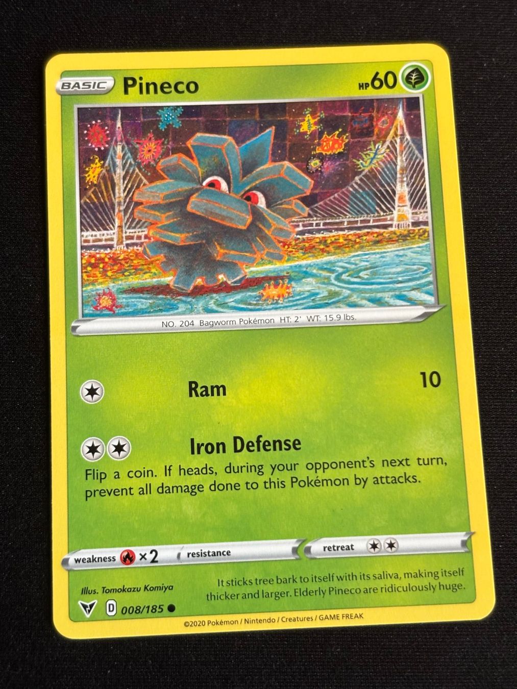Pokémon Carte collezionabili: Pokemon Pineco - Vivid-Voltage 8/185 - Deutsch – Usato da Bern venduto da Big_GS