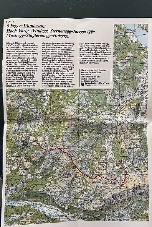 Cartine & Atlanti: Wanderkarten mit Rundwanderungen – Usato da Allschwil venduto da Hesch13 1