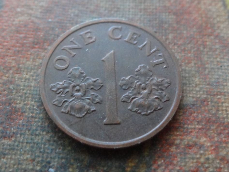 Toutes les monnaies: SINGAPOUR  1  Cent  1994 – D'occasion à Romanel-sur-Lausanne par Swift13 1