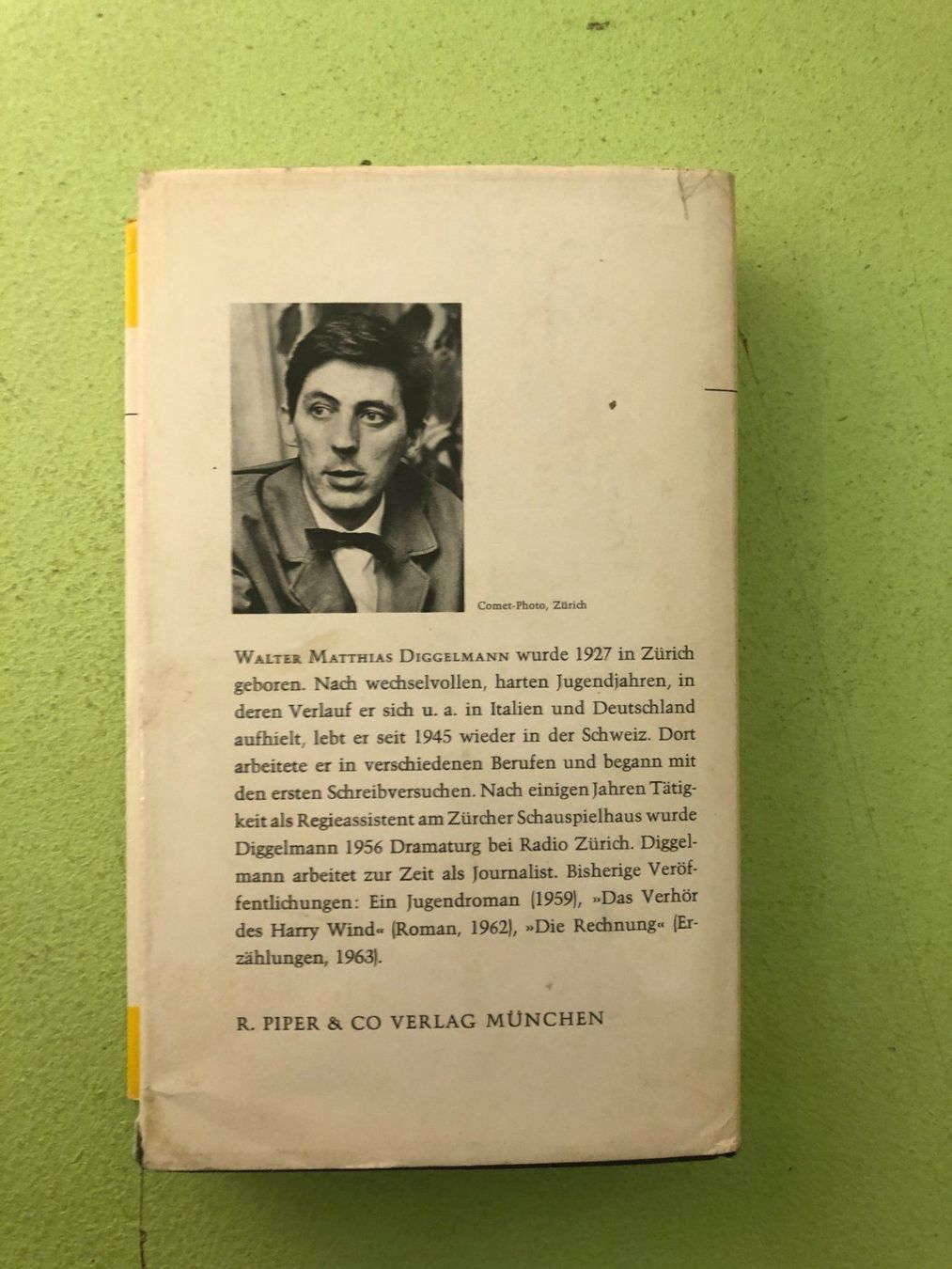 Libri: W. M. Diggelmann: Die Hinterlassenschaft – Usato da Zürich venduto da allp 9