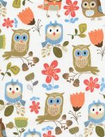 Owl be Seeing You, Timeless Treasures,Stoff fabric