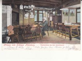 Habsburg 1905 mit Stabstempel Habsburg Aargau