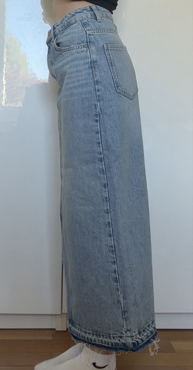 Gonne: Jeansrock Pull&Bear hellblau Schlitz Grösse S neuwertig – Nuovo (secondo la descrizione) da Zürich venduto da 123456789juju 1