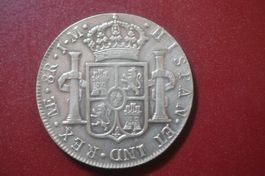 Pérou 1824 8 reales Ferdinan VII argent
