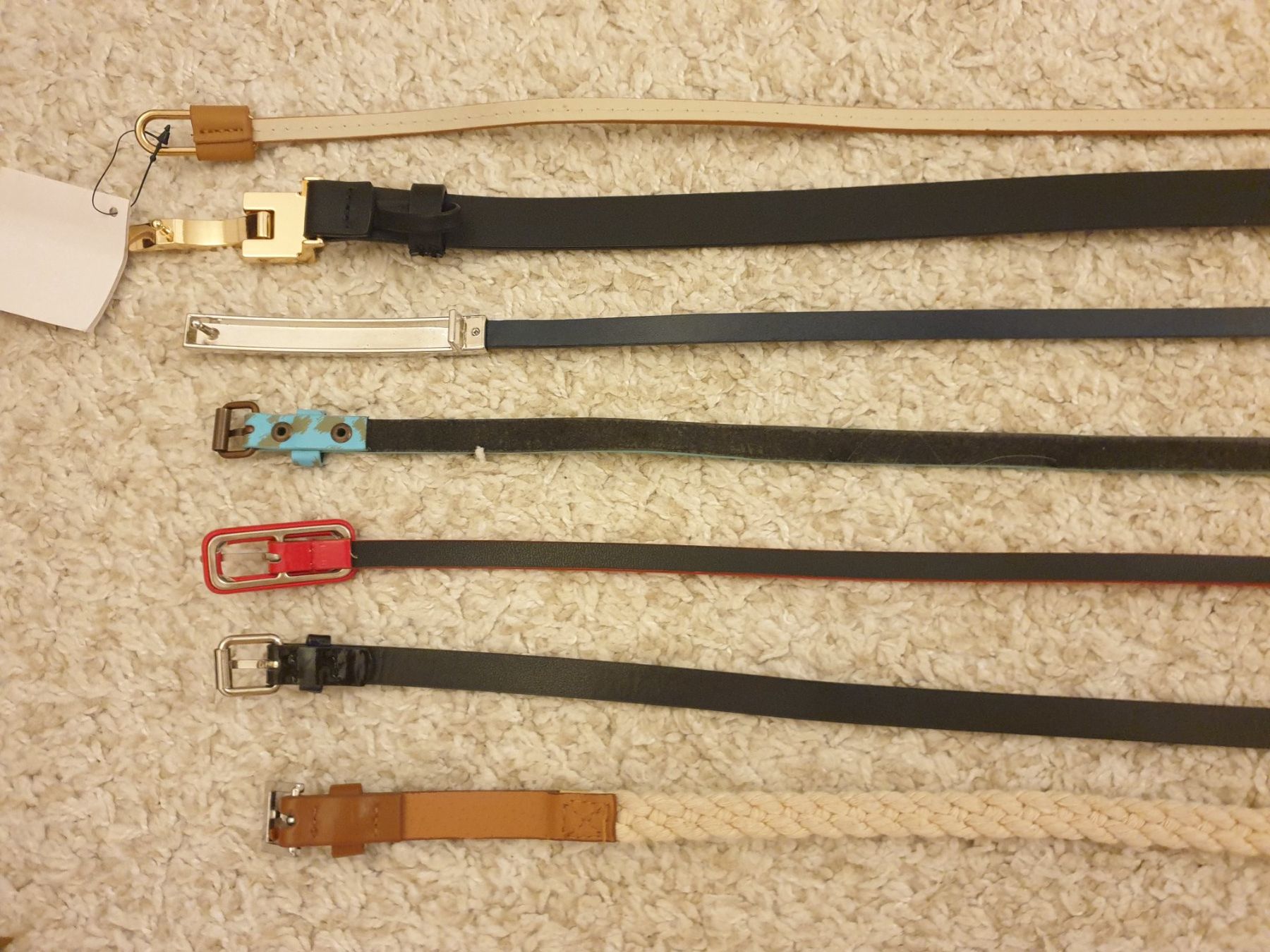 Cinture: Ceinture, lot 6pièces, styles variés – Nuovo e nell'imballaggio originale da Neuchâtel venduto da Verenas12 3